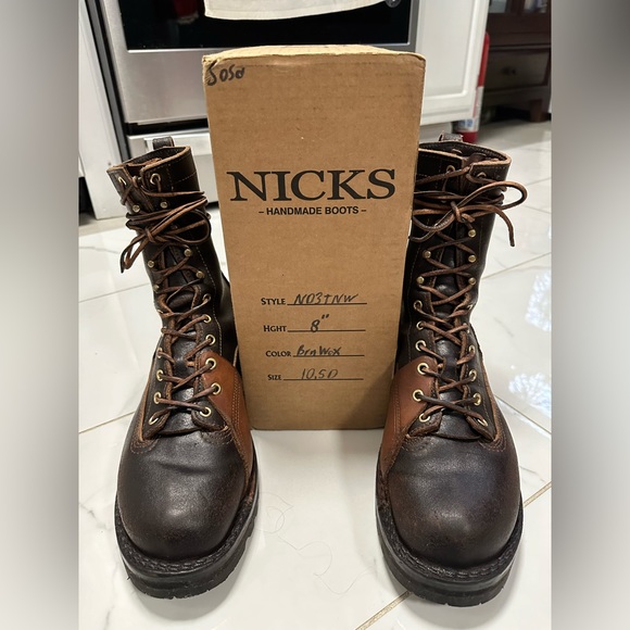 Nicks Boots Other - Nicks Boots Rose and anvil ND3 collaboration